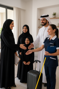 شركات تنظيف بالساعات في الشارقة